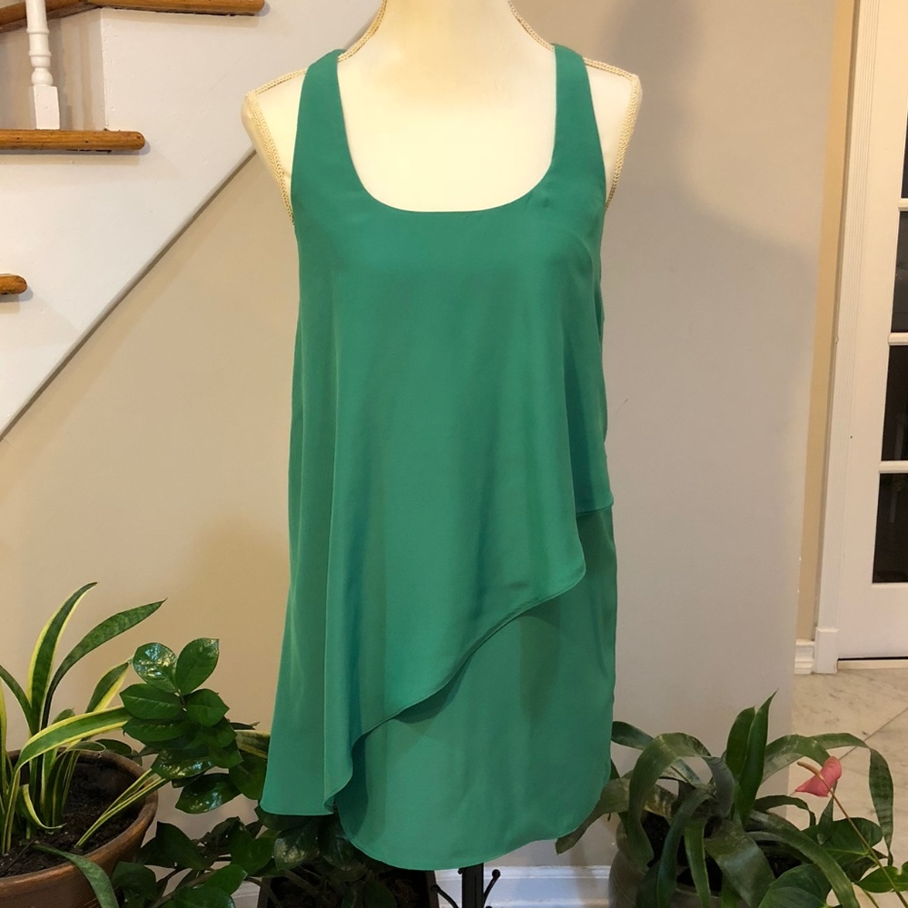 Kelly Green Silence + Noise Shift Dress